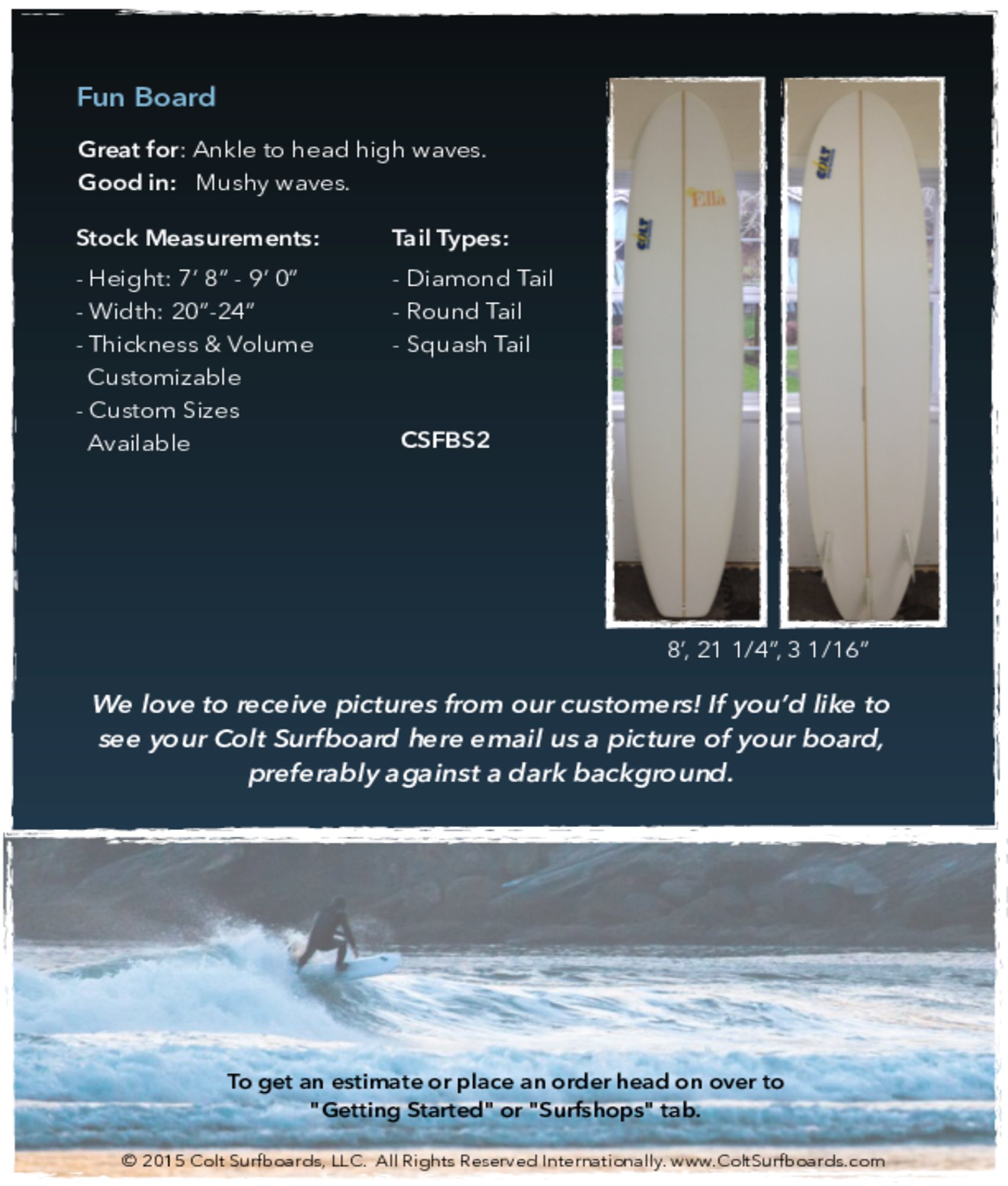 Fun_board_surboards_tab © 2015 Colt Surfboards LLC All rights reserved internationally 5